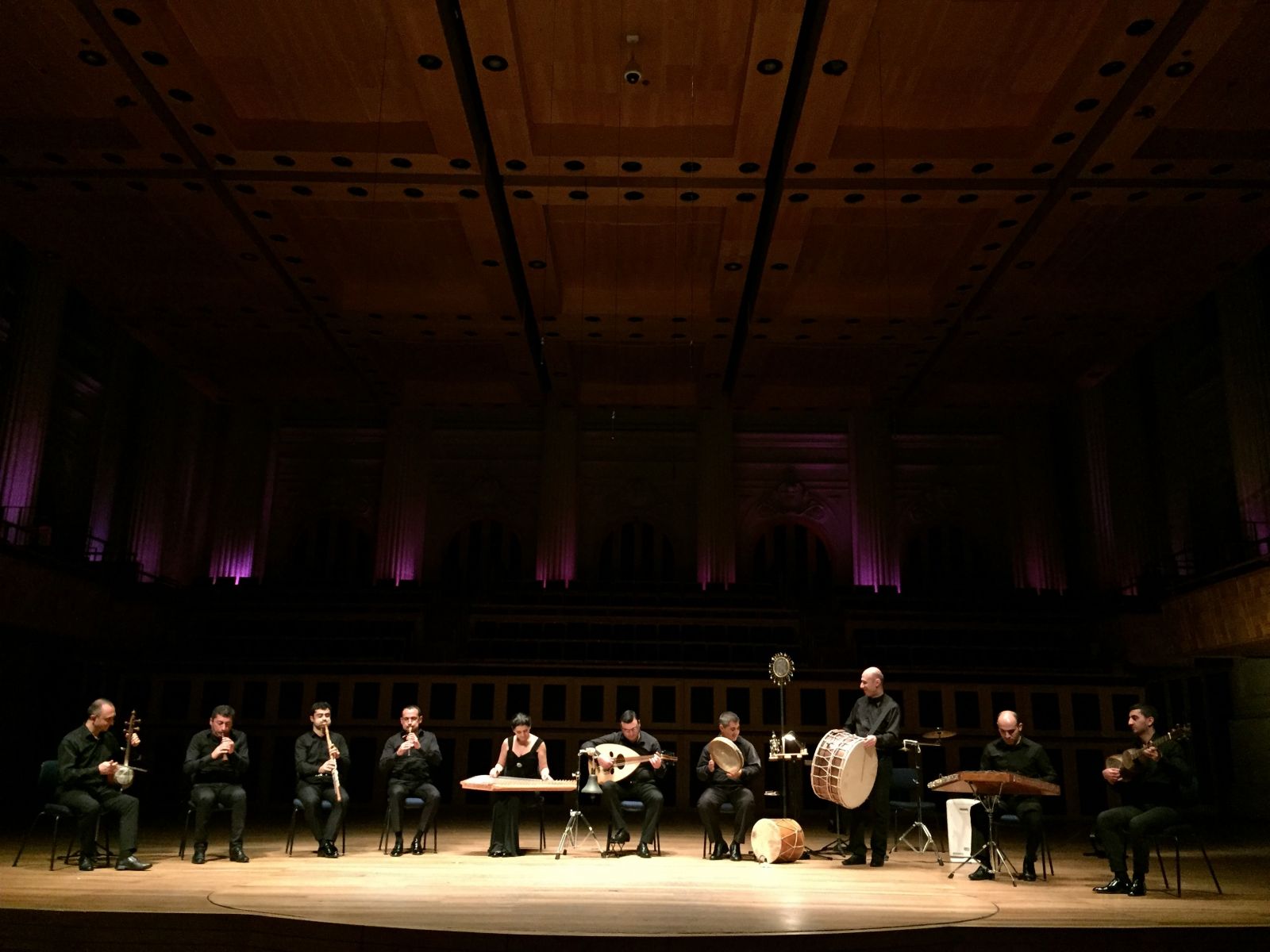 The Gurdjieff Ensemble playing Komitas at the Holland Festival in 2015. (Photo: Sevag Seropian)