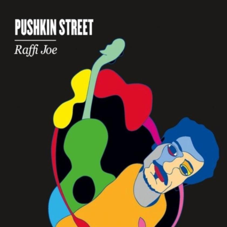 Raffi’s debut record,“Pushkin Street,” where each story was inspired by a different story in the singer’s life. (Graphic courtesy of Raffi Joe Wartanian)