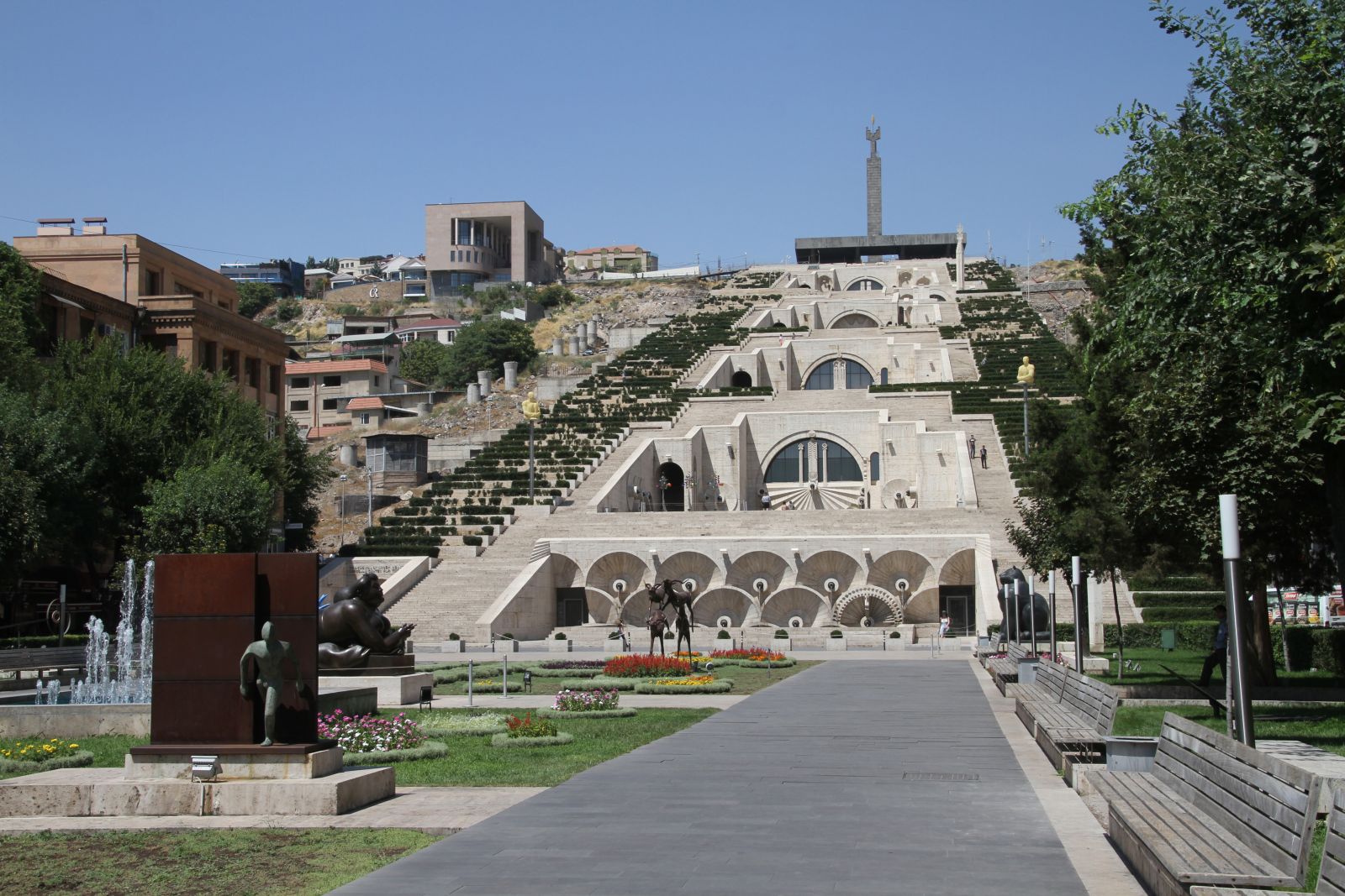 Located at one of the spacious exhibition halls of the Cafesjian Center for the Arts inside Yerevan’s giant marble staircase, the Cascade Complex,