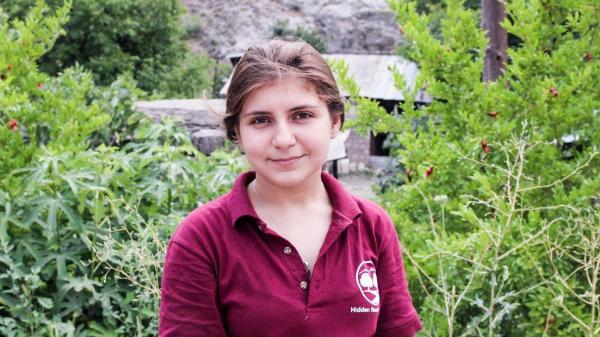 Hasmik Baghdasaryan, a graduate social work student at Columbia University, became involved with HRI during her undergraduate studies at UCSB, where she became the treasurer, and later director, of her local HRI chapter, and currently serves as the Development Project Manager of the organization’s executive board. 