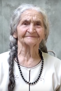 Meet Ophelia: one half of an adorable duo, who sings a selection of folk songs from the historical Armenian region of Van for the documentary,