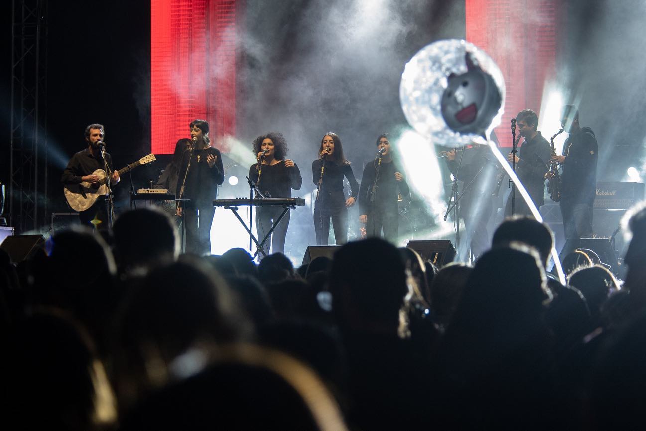TmBata at a concert dedicated to Yerevan's 2801th anniversary in Oct 2019.