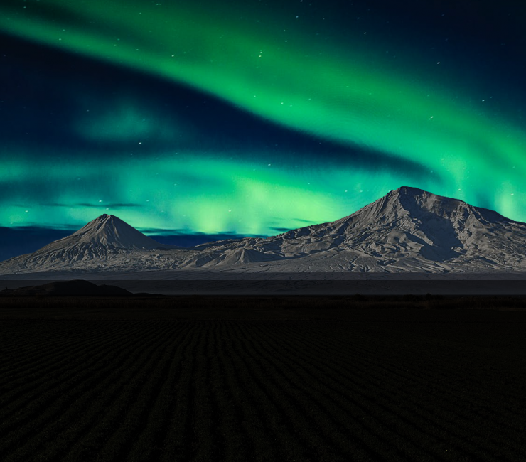 On the quest for Aurora Borealis: Finding heat and Ararat in Iceland