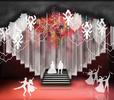 Set design |  ‘Anush’ and ‘Cinderella’ are on stage for Laurie Mikaelian