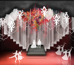 Set design |  ‘Anush’ and ‘Cinderella’ are on stage for Laurie Mikaelian