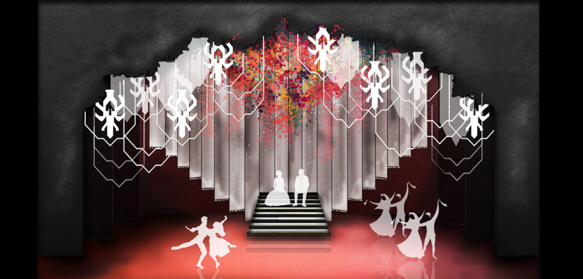 Set design |  ‘Anush’ and ‘Cinderella’ are on stage for Laurie Mikaelian